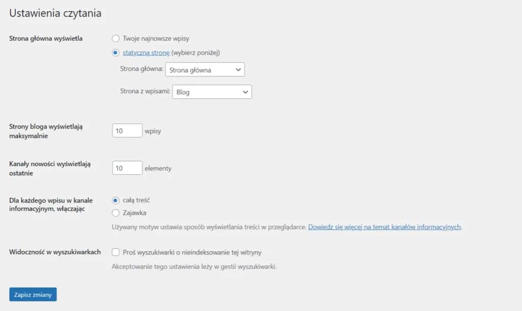 WordPress: Jak zmienić stronę główną? Prosty poradnik
